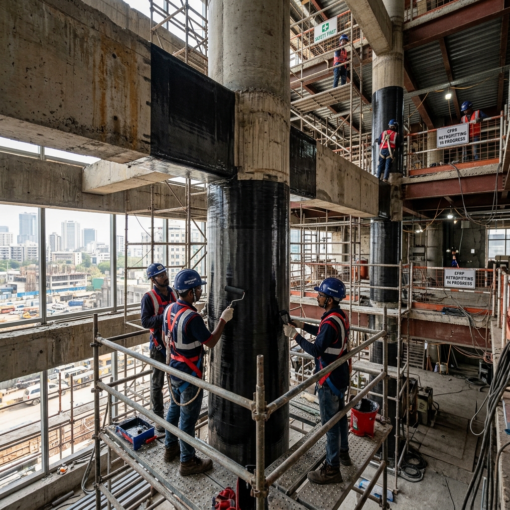 BuildX CFRP Structural Strengthening Project