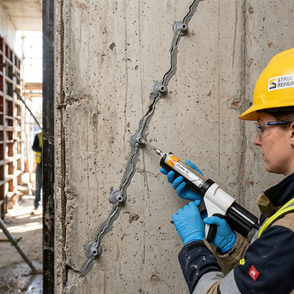 BuildX Epoxy Crack Repair Project