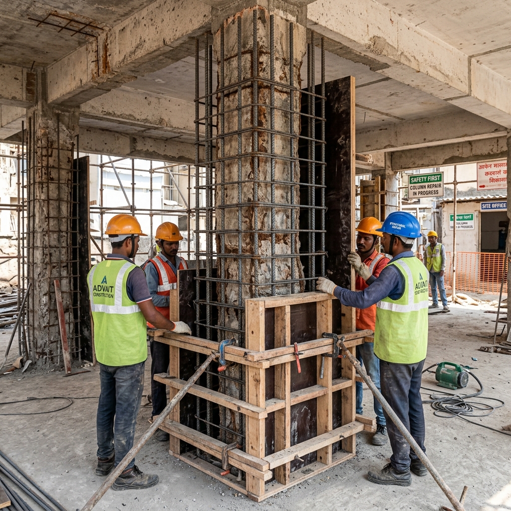 BuildX Concrete Jacketing Project